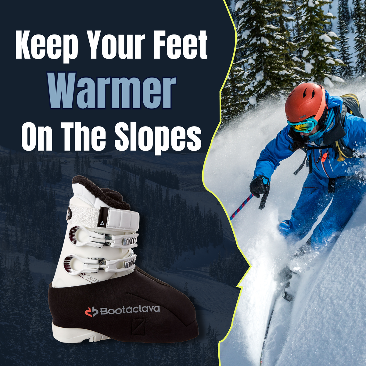 Bootaclava® Neoprene Ski Boot Warmers